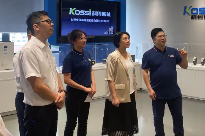 佛山禪城區(qū)委書(shū)記一行到訪科伺